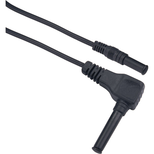Fil dessai noir pour le v&eacute;rificateur disolement haute tension R5002 Meunier Outillage Industriel