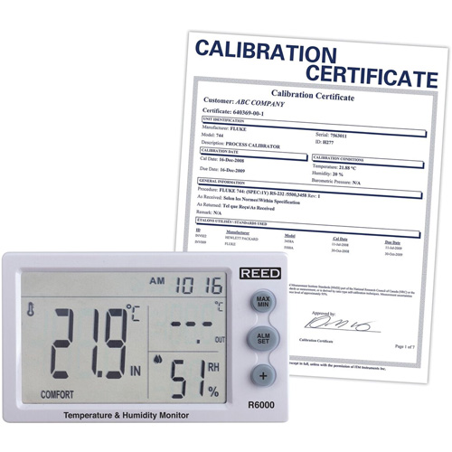 Compteur de contrainte thermique avec certificat de calibration Meunier Outillage Industriel