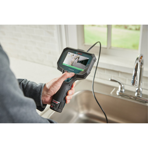 12V Max Professional Handheld Inspection Camera, 4" Display Meunier Outillage Industriel
