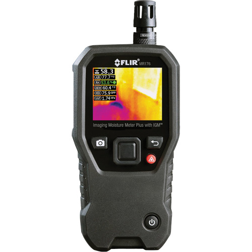 IGM Moisture Meter with Replaceable Hygrometer, 7 - 30% Moisture Range, -22°- 122° F ( -30° - 50° C ) Temperature Range Meunier Outillage Industriel