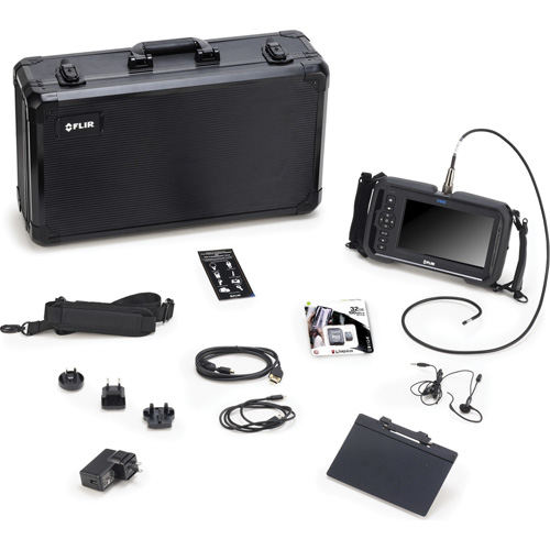 High-Performance Videoscope Kit with Four-Way Articulating Camera Probe Meunier Outillage Industriel