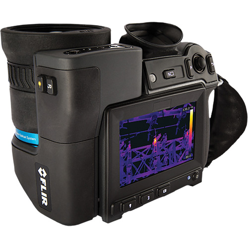 Cam&eacute;ra d'imagerie thermique T1010 HD avec objectif de 12°, 800 x 480 pixels, -40° - 650°C (-40° - 1202°F), 25 mK Meunier Outillage Industriel