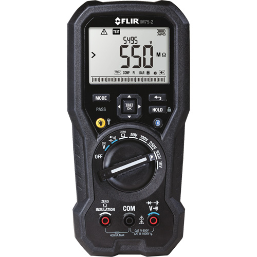 Insulation Tester and Digital Multimeter with METERLiNK&reg;, Digital Meunier Outillage Industriel