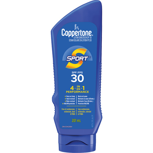 Sport&reg; 4-in-1 Sunscreen, SPF 30, Lotion Meunier Outillage Industriel
