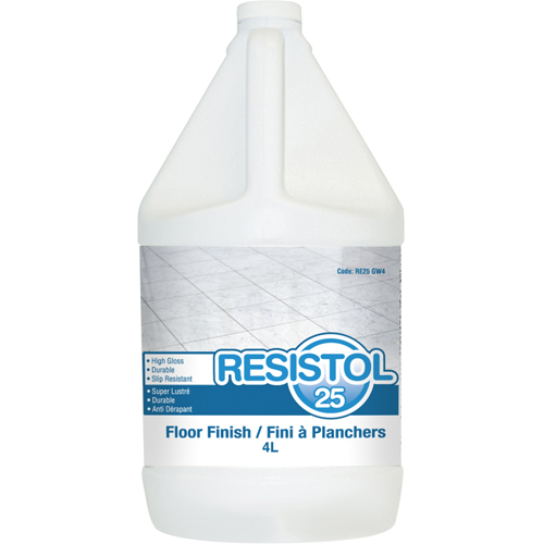 Finis pour planchers Resistol 25, 4 L, Cruche Meunier Outillage Industriel