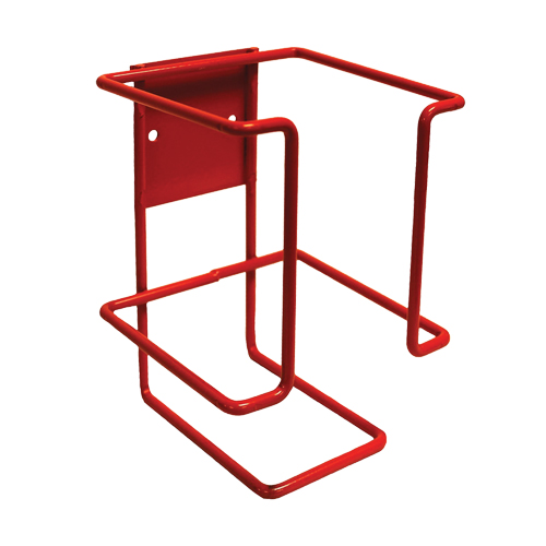 Support mural m&eacute;tallique pour bouteille d'&eacute;cran solaire de 1 L Meunier Outillage Industriel