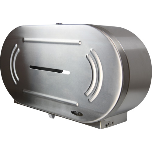 Twin Jumbo Toilet Paper Dispenser, Multiple Roll Capacity Meunier Outillage Industriel
