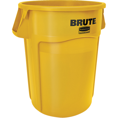 Contenants ronds Brute, Poly&eacute;thyl&egrave;ne, 44 gal. US Meunier Outillage Industriel