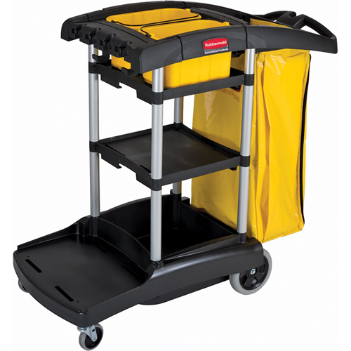 High Capacity Cleaning Carts With Bins Meunier Outillage Industriel