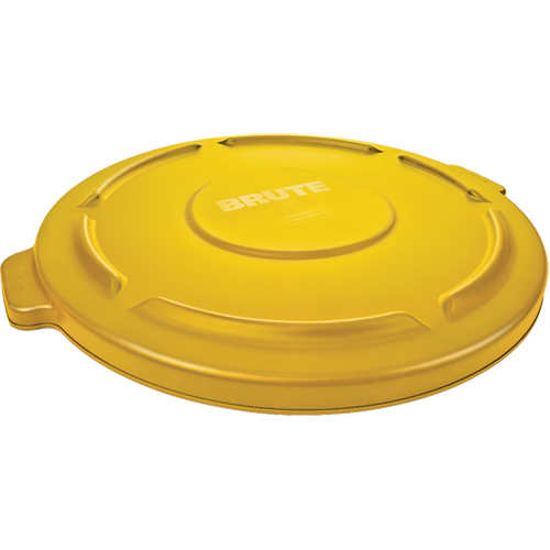 Couvercles ronds Brute, Couvercle plat, Plastique/Poly&eacute;thyl&egrave;ne, Convient aux contenants 22" dia. Meunier Outillage Industriel