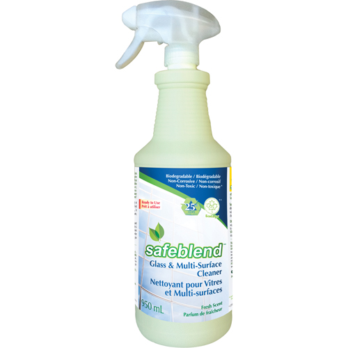 Fragrance-Free Glass & Multi-Surface Cleaner, 950 ml, Trigger Bottle Meunier Outillage Industriel