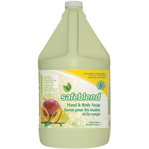 Savon pour les mains & le corps, 4 L, Parfum&eacute;, Cruche Meunier Outillage Industriel