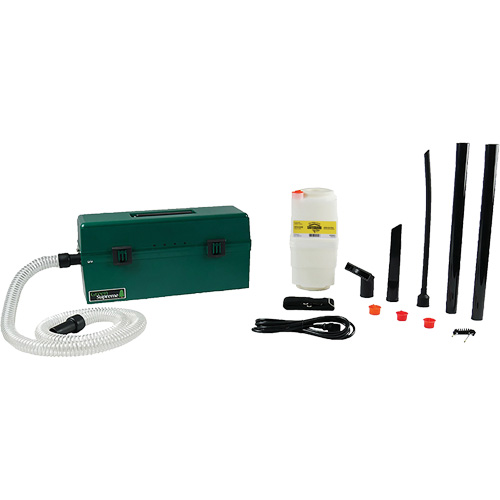 Aspirateurs portatifs Omega, Capacit&eacute; de 1 gal. US (3,8 litres), Filtration Hepa Meunier Outillage Industriel