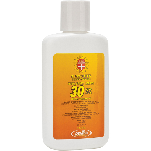 &eacute;cran solaire Shield, FPS 30, Lotion Meunier Outillage Industriel