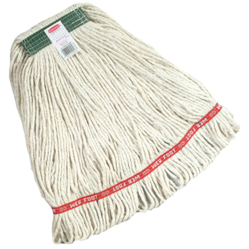 Vadrouille mouill&eacute;e Super Stitch, Finition de plancher, Coton, 24 oz, Style Boucle Meunier Outillage Industriel