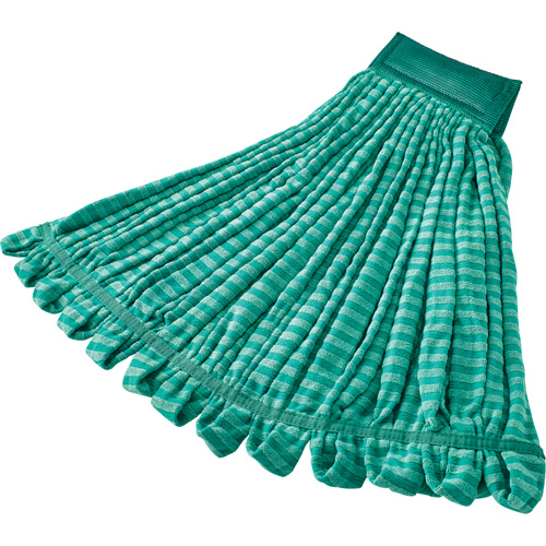 Vadrouille mouill&eacute;e format tube, Microfibre/Polyester, 28 oz, Style Boucle Meunier Outillage Industriel