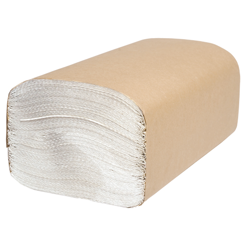 Essuie-mains Everest Pro un pli, 1 pli, 10-1/4" lo x 9-1/4" la, 250 /pqt Meunier Outillage Industriel