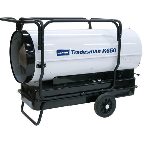 Tradesman&reg; Forced Air Heater, Fan, Kerosene, 650,000 BTU/H Meunier Outillage Industriel