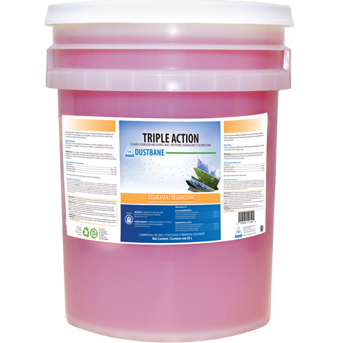 Triple Action Disinfecting Cleaner & Degreaser, 20 L, Pail Meunier Outillage Industriel