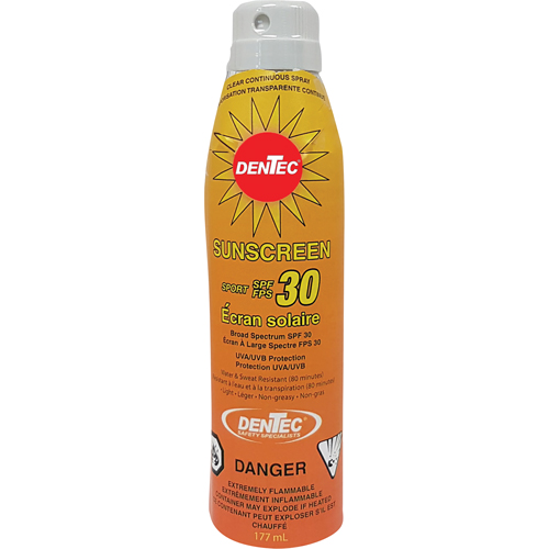 Shield Sunscreen, SPF 30, Aerosol Meunier Outillage Industriel
