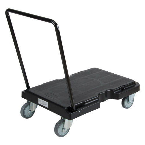 Chariot, 31-3/4" lo x 20-1/2" la, 500 lb cap, Roues Caoutchouc Meunier Outillage Industriel
