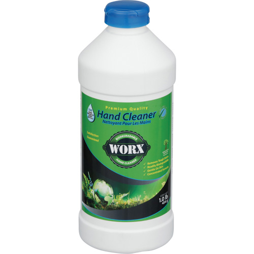 Biodegradable Hand Cleaner, Powder, 1 lbs., Bottle, Scented Meunier Outillage Industriel