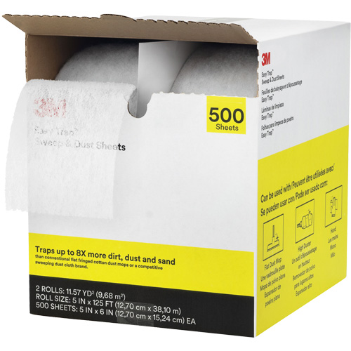 &eacute;poussi&eacute;reur Easy Trap, Microfibre, Blanc Meunier Outillage Industriel