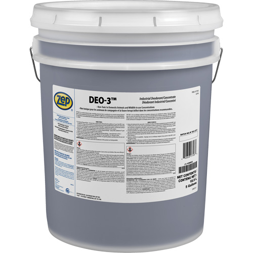 D&eacute;sodorisant industriel Deo-3, 5 gal., Seau Meunier Outillage Industriel