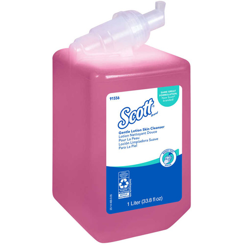 Scott&reg; Pro Gentle Lotion Skin Cleanser, Cream, 1 L, Scented Meunier Outillage Industriel