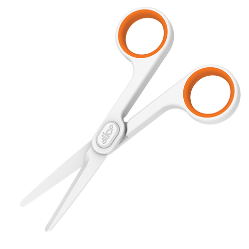 Slice Small Ceramic Scissors, 6", Rings Handle Meunier Outillage Industriel