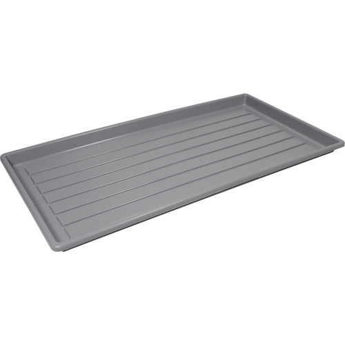 Plateau pour bottes/chaussures humides, Plastique, Gris, 27" lo x 14" la Meunier Outillage Industriel