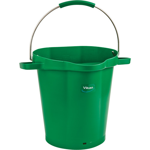 Seau de s&eacute;rie 5692, Vert, 3 gal. US Meunier Outillage Industriel