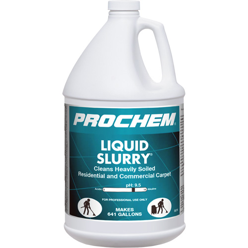 D&eacute;tergent pour tapis Prochem Liquid Slurry, 1 gal., Cruche Meunier Outillage Industriel