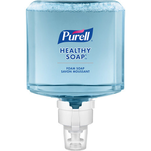 Savon doux pour les mains ES8 Healthy Soap, Mousse, 1,2 L, Sans parfum Meunier Outillage Industriel
