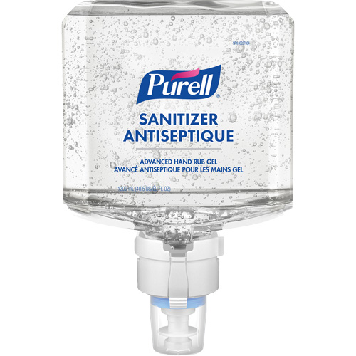 Gel d&eacute;sinfectant avanc&eacute; pour les mains ES8, 1200 ml, Cartouche de recharge, 70 % alcool Meunier Outillage Industriel