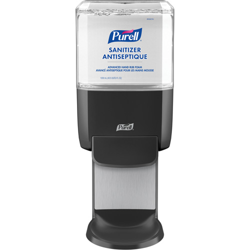 Distributeur de d&eacute;sinfectant pour les mains ES4, &agrave; pression, Cap. 1200 ml Meunier Outillage Industriel