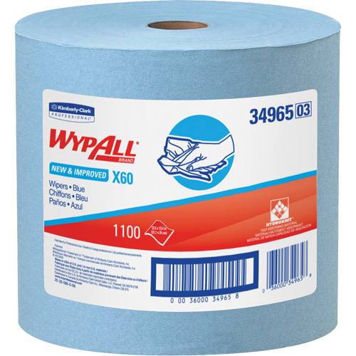 X60 Wipers, All-Purpose, 13-1/2" L x 12-1/2" W Meunier Outillage Industriel