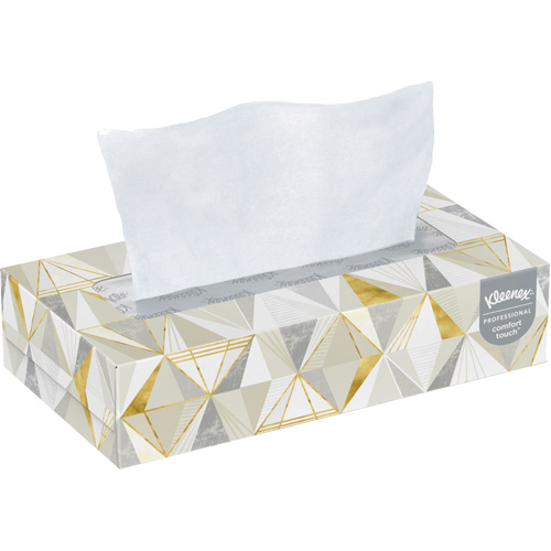 Papier-mouchoir Kleenex - &eacute;tui pratique, 2 pli, 7,8" lo x 8,3" la, 125 feuilles/boîte Meunier Outillage Industriel