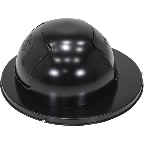 Couvercle pour baril &agrave; d&eacute;chets, Couvercle bomb&eacute;, M&eacute;tal, Convient aux contenants 23-1/2" dia. Meunier Outillage Industriel