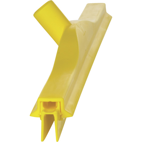 Raclette double ultra hygi&eacute;nique, 24", Jaune Meunier Outillage Industriel