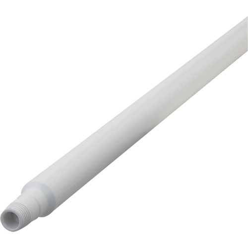 Manche ultra hygi&eacute;nique, Balai/Grattoir/Raclette, Blanc, Ergonomique, 59" lo Meunier Outillage Industriel