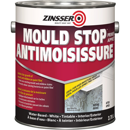 Mold Stop Primer, 3.78 L, Gallon, White Meunier Outillage Industriel