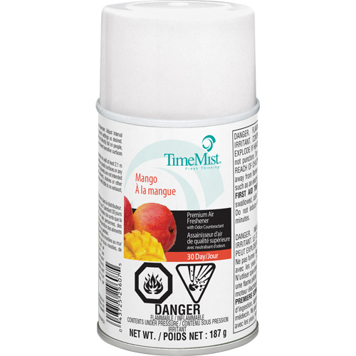 TimeMist&reg; Industrial Strength Air Freshener, Mango, Aerosol Can/Cartridge Meunier Outillage Industriel