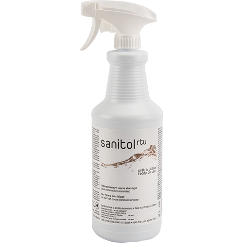 Sanitol Concentrated Disinfectant & Sanitizer, 950 ml, Trigger Bottle Meunier Outillage Industriel