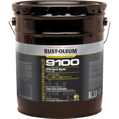 Activateur pour s&eacute;chage rapide pour mastic &eacute;poxy DTM du syst&egrave;me 9100, 5 gal., Seau Meunier Outillage Industriel