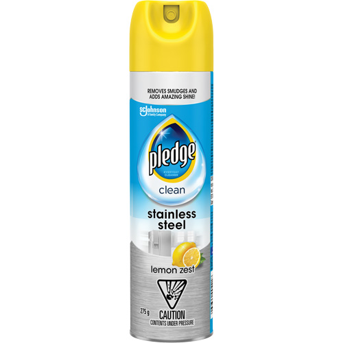 Pledge&reg; Stainless Steel Cleaner, 275 g, Aerosol Can Meunier Outillage Industriel