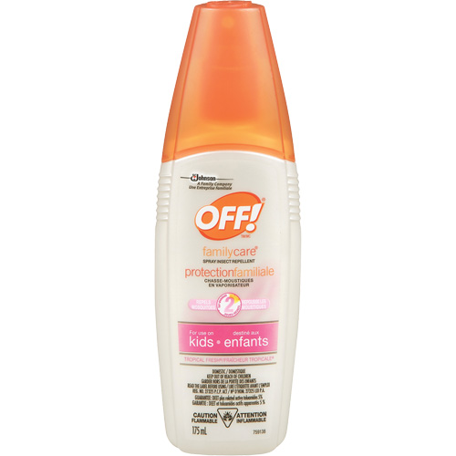 Insectifuge Off! Protection familiale &agrave; parfum de Fraîcheur tropicale, DEET &agrave; 5 %, Vaporisateur, 175 ml Meunier Outillage Industriel