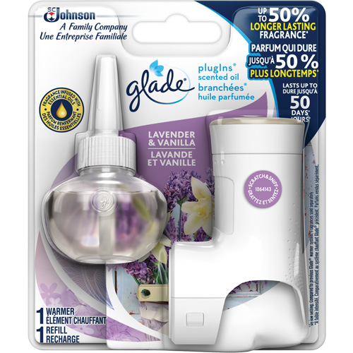 Trousse de d&eacute;marrage Glade Branch&eacute;es huile parfum&eacute;e Meunier Outillage Industriel