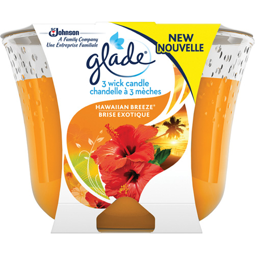 Glade&reg; 3-Wick Candle, Hawaiian Breeze&reg; Meunier Outillage Industriel