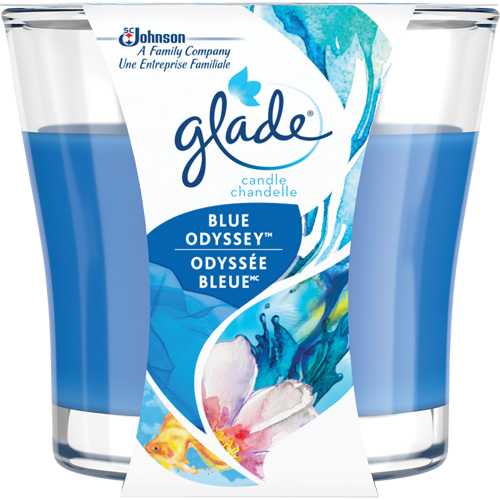 Chandelle en pot Glade, Odyss&eacute;e bleue Meunier Outillage Industriel